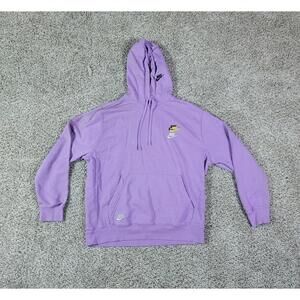 Nike NSW Essentials Purple Pullover Hoodie Men's Size Large